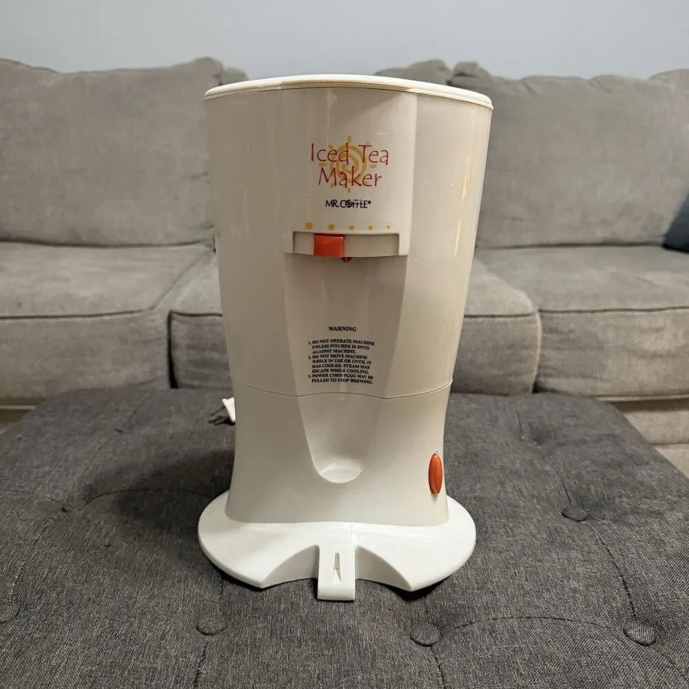 Mr. Coffee TM20B Iced Tea Maker 3Qt White Tested Works